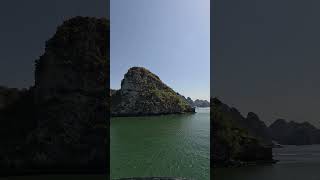 Halong Bay Vietnam🇻🇳 incredibly beautiful travel travelvlog vietnam wonderfulplaces awsome [upl. by Tat]