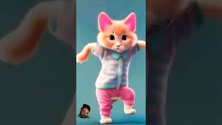 Cat cartoon dance video shortsfeed shorts youtubeshorts [upl. by Irej]