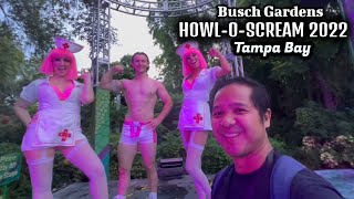 HowlOScream Busch Gardens Tampa 2022 [upl. by Benisch]