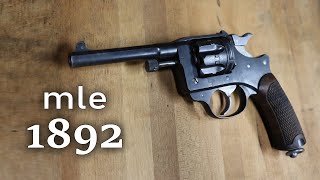 French Mle 1892 quotLebelquot Revolver [upl. by Alegna704]