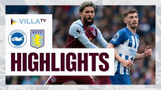 Brighton and Hove Albion 10 Aston Villa  HIGHLIGHTS [upl. by Scevour]