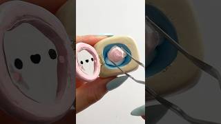 Air dry clay SHAKER 🥹✨ oddlysatisfyingvideo airdryclay clay crafts [upl. by Notyep659]