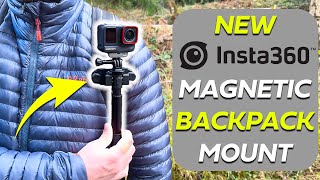 NEW Insta360 Magnetic Selfie Stick Mount [upl. by Hoppe]