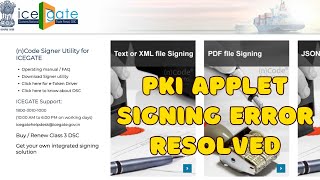 IceGate File Signing Error Solution on PDF File for AD Code  httpsfilesignicegategovin [upl. by Refotsirc]