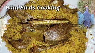 Wilderness Cooking  Duck Bird Cooking  Cooking Video  Wild Birds Cooking [upl. by Nelyk419]