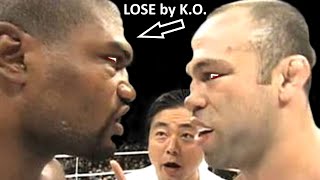 4 SCARiEST Quinton RAMPAGE Jackson LOSSES in MMA by KO  TKO [upl. by Daniella]