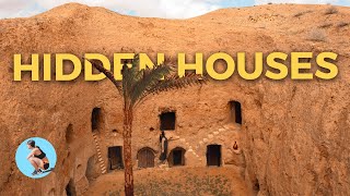 Exploring the Most Unreal Location in Tunisia Matmata Berber Troglodyte Houses مطماطة تونس الكهف [upl. by Christyna]