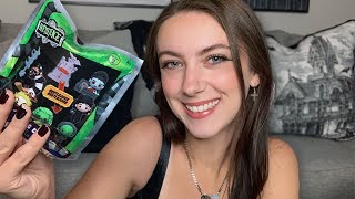 ASMR  Beetlejuice Blind Bag Opening smol spirit halloween haul [upl. by Nhabois308]