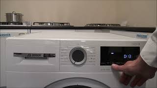 Bosch WGG254ZOGB 10Kg 1400 Spin Washing Machine [upl. by Kcirrej]