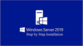 1 Windows Server 2019 Standard step by step installation [upl. by Benny]