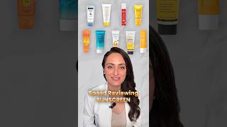 Sunscreen speed review part 2  dermatologist suggests [upl. by Rolyat]