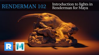 Renderman 102  Introduction to lights in Renderman for Maya [upl. by Desta]