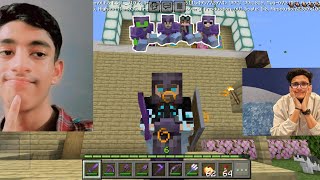 devil king Minecraft SMP grind surprise new again 153 subscriber video 😱❤️❤️❤️😈😎👍 [upl. by Eelanaj]