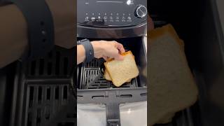 Can you REALLY air fry TOAST shorts airfryer food [upl. by Oizirbaf314]