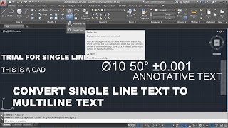 AutoCAD Text Command Tutorial Complete  Single Line Text Text Size Text Editing Change Font [upl. by Anavoig715]