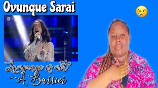 SANREMO 2022 Irama Ovunque Sarai REACTION [upl. by Bevus]