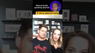 Michael Bublé Speaking Spanish 🇦🇷 [upl. by Llennahs]