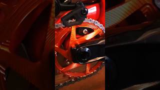 🍊 ETHIRTEEN HELIX lightweight orange chainring mtb parts upgrade [upl. by Ixel]