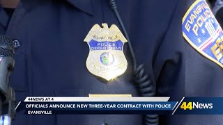 7 pay raise announced for Evansville Police Department [upl. by Charyl]