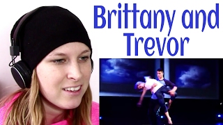 THE NEXT STEP  BRITTANY RAYMOND TREVOR TORDJMAN LIVE  REACTION [upl. by Paula825]