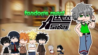 ᡣ𐭩 fandoms react to ALIEN STAGE  fandoms react2  gcrv ˎˊ˗ [upl. by Samot]