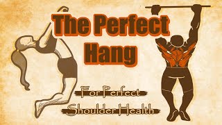 Perfect SHOULDER HEALTH in minutes a day with PERFECT HANGS [upl. by Eelnyl837]