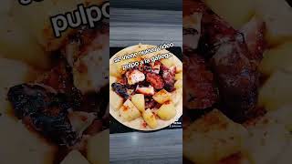 PRÓXIMAMENTE PULPO A LA GALLEGA delicious yummy cooking food recipes octupus foodblogger [upl. by Oidale]