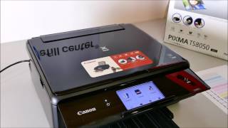 Canon Pixma TS 8050 TS 8051 Multifunktionsdrucker [upl. by Calley275]