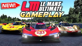 My First Races Playing LE MANS ULTIMATE Early Access Gameplay AI First Impression Hypercar amp More [upl. by Dehsar]