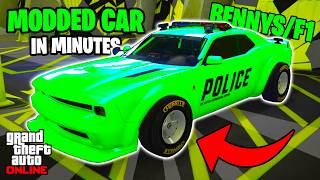 NEW FASTEST F1 WHEELS ON ANY CAR IN GTA 5 ONLINE  BENNYS MERGE GLITCH 169 ALL PLATFORMS [upl. by Atikir]