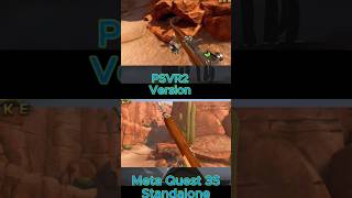 rifle in comparison PSVR2 vs meta quest psvr2 metaquest3s comparison [upl. by Anaibib]