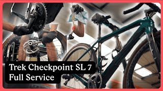 Trek Checkpoint SL7 Full Bike Service  The Service Episode 3 [upl. by Rosita]