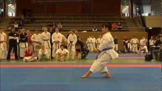 Kata TOMARI BASSAI OldStyle by Chieko Nakamura JPN [upl. by Samaj]