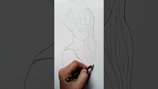 How To Draw Face Proportions ✏️ shorts shortsfeed [upl. by Edette]