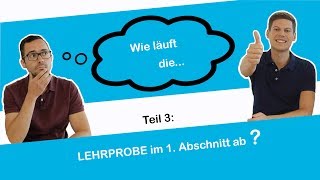 REFERENDARIAT I Die Lehrprobe I LEHRAMT in Bayern [upl. by Gerty]