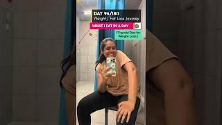 My Weight loss Diet for Thyroid  Day 96180 of Fitness Journey thyroidhealing weightlossjourney [upl. by Marou]