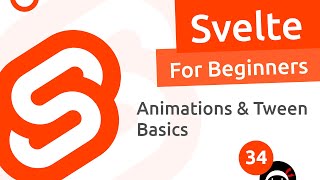 Svelte Tutorial for Beginners 34  Tweens amp Animations [upl. by Aseral527]