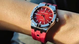 Maurice lacroix Aikon magma red club Thailand edition mauricelacroix aikon [upl. by Nwahsor]