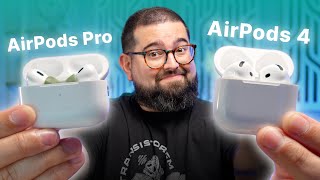 AirPods 4 vs AirPods Pro 2 Noise Cancelling  Buying Guide [upl. by Gratianna200]