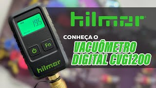 HILMOR VACUÔMETRO DIGITAL COMPACTO CVG1200  configuração fácil [upl. by Wawro]