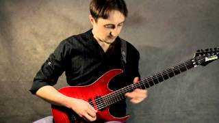 Orange Jam Guthrie Govan backing track  Solo by Vladimir Shevyakov [upl. by Rosario]