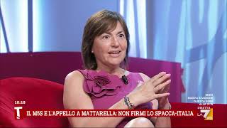 Autonomia Renata Polverini quotSolo Berlusconi ha tenuto a bada la Legaquot [upl. by Knute]