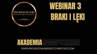 WEBINAR 3 BRAKI I LĘKI INFO [upl. by Barbara-Anne334]