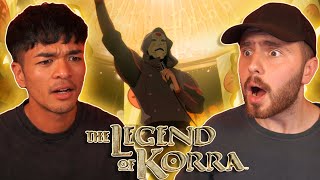 AMON MAKES HIS MOVE  The Legend Of Korra Episode 6 REACTION [upl. by Adiaz444]