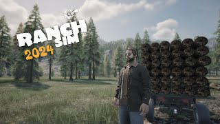 LUMBERJACK MAX  Ranch Simulator Ep 2 [upl. by Cirdet314]