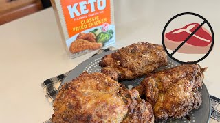 Keto Air Fried Chicken Thighs [upl. by Ethelred596]