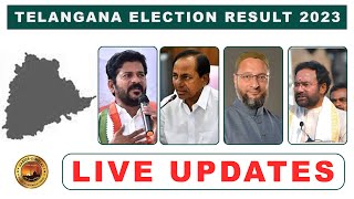 AIMIM Election Results 2023 LIVE Telangana Election Results LIVE  Telangana Election Counting [upl. by Melita425]