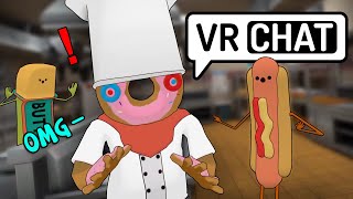 The Worst Customers of a VR Restaurant VRchat [upl. by Eicnan755]