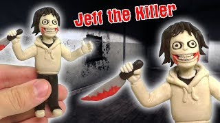 ЛЕПИМ ДЖЕФФА УБИЙЦУ ИЗ ПЛАСТИЛИНА  Jeff the Killer from clay [upl. by Nostrebor]