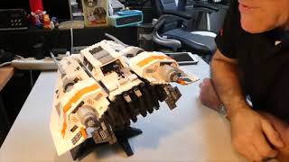 Mega In the Den Review Lepin Snowspeeder [upl. by Lam566]